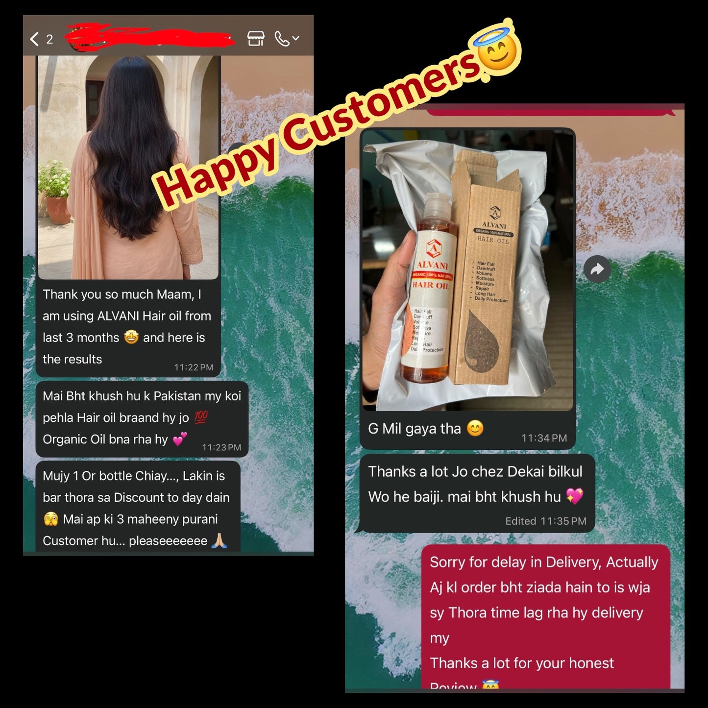 🌿 Alvani® Organic Hair Oil – 100% Natural Herbal Formula | Free Home Delivery 🔥